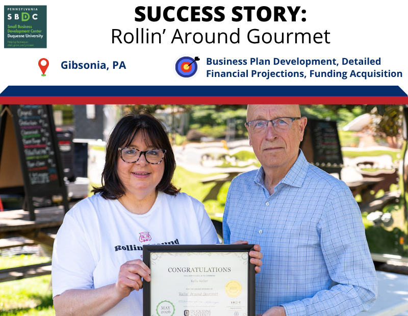 Rollin Around Gourmet - Success Story Duquesne SBDC