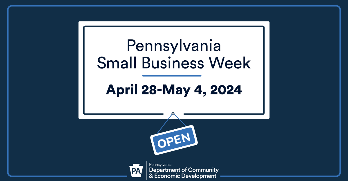 Celebrate Pennsylvania Small Business Week