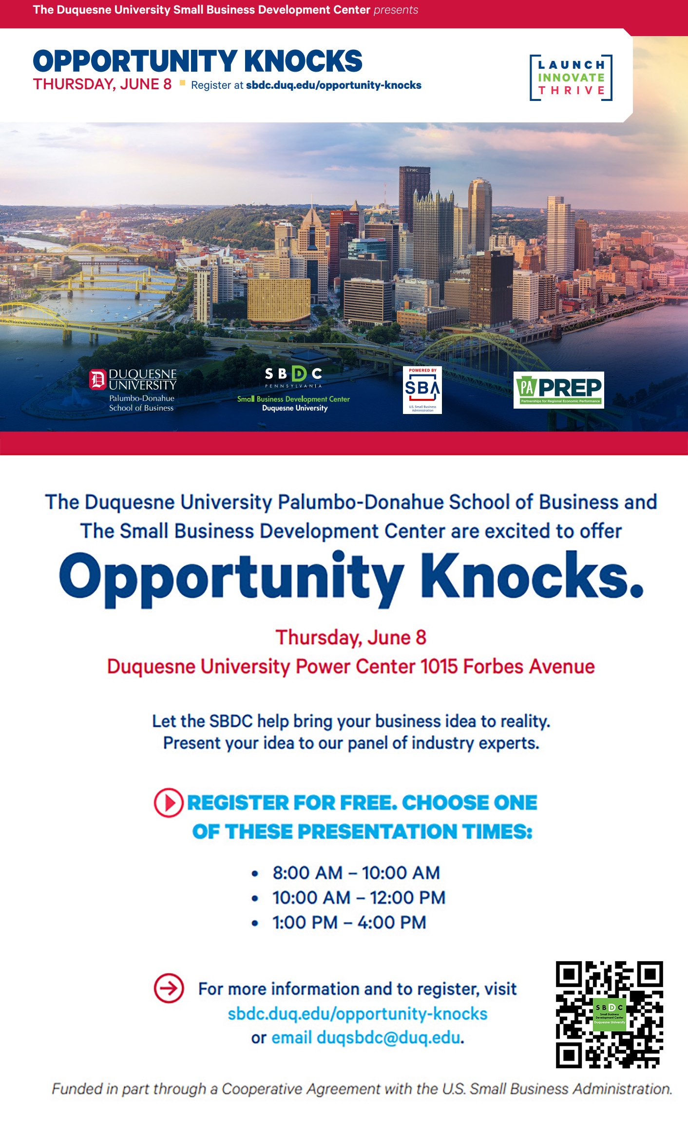Opportunity Knocks