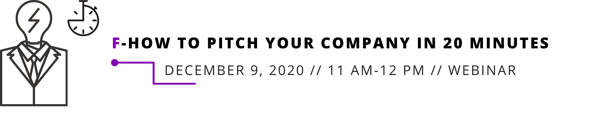 F-How to Pitch Your Company in 20 Minutes