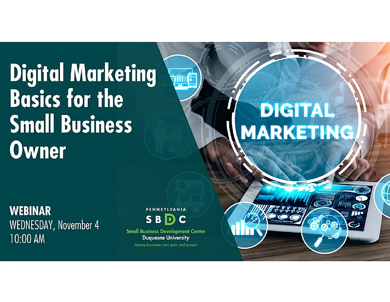 Digital Marketing Basics for the Small Business Owner (webinar)