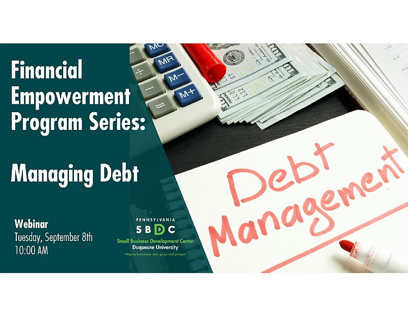 Financial Empowerment Program Series: Managing Debt (webinar)