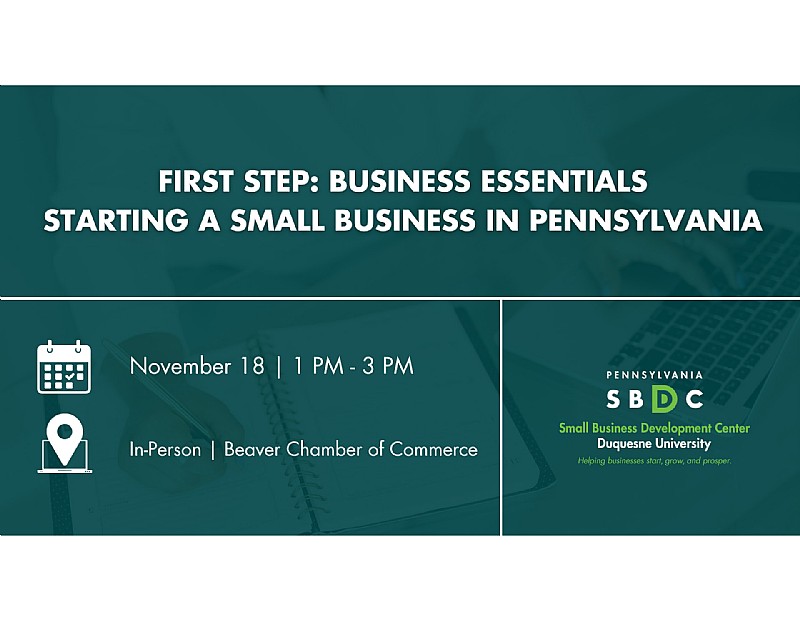 First Step Business Essentials (Beaver) (in-person)