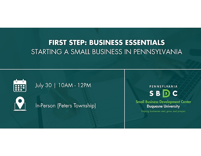 First Step: Business Essentials (Peters Township)