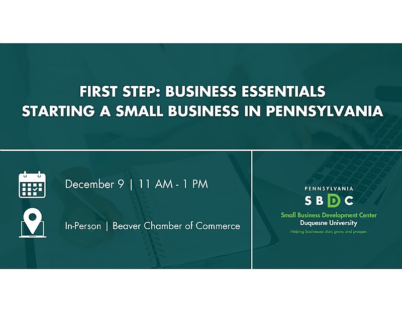 First Step Business Essentials (Beaver) (in-person)