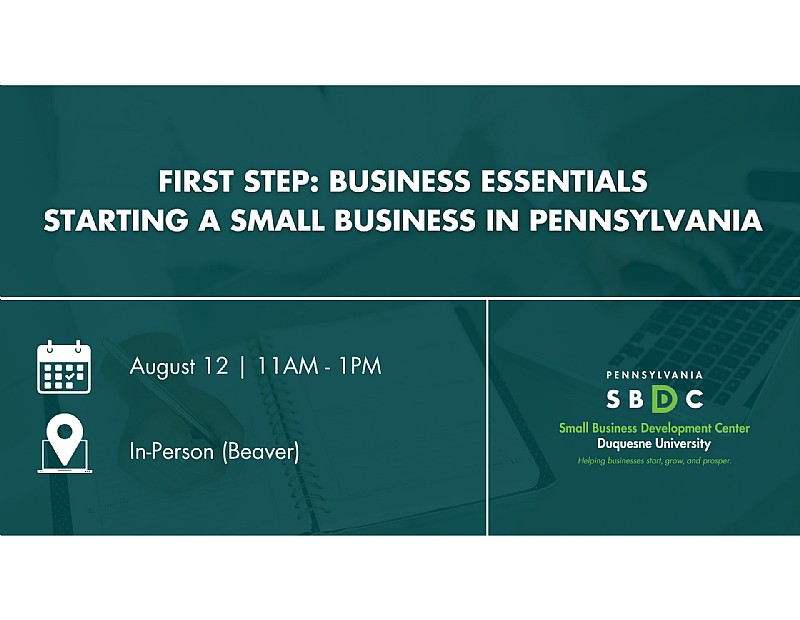 First Step Business Essentials (Beaver) (in-person)