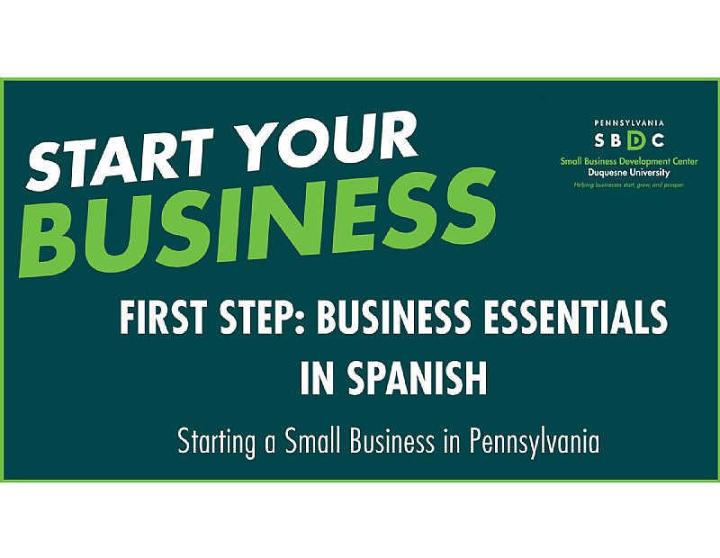 First Step Business Essentials (Pittsburgh) in Spanish