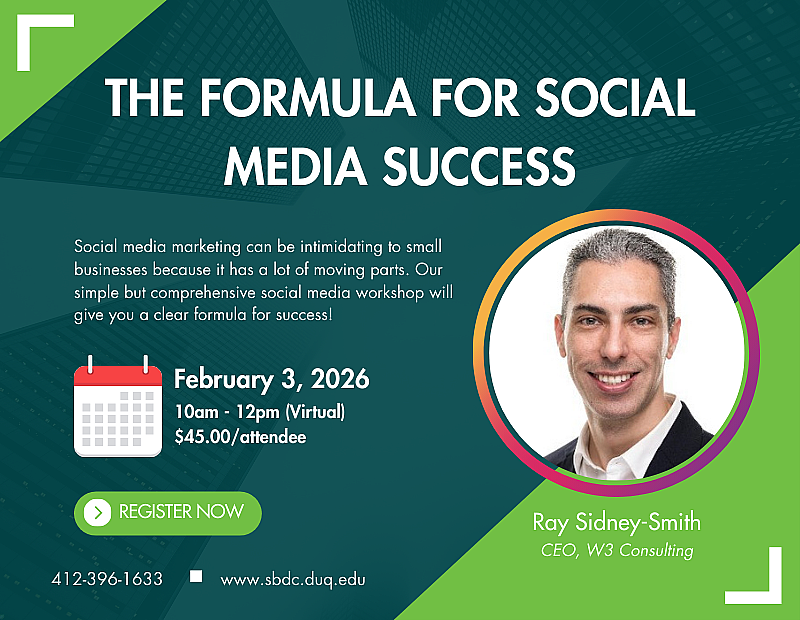 The Formula for Social Media Success (webinar)