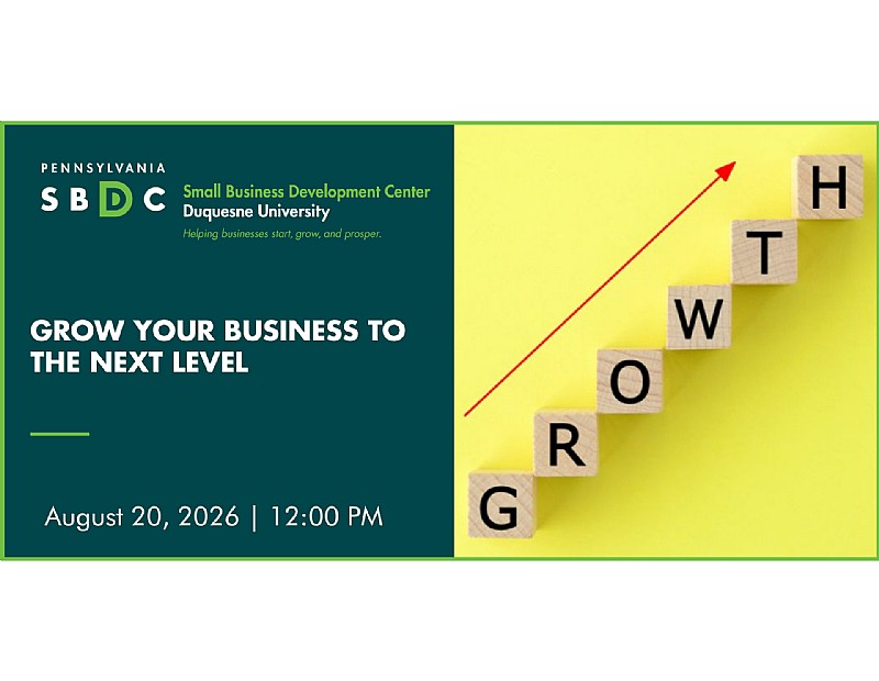 Grow Your Business to the Next Level (in-person)
