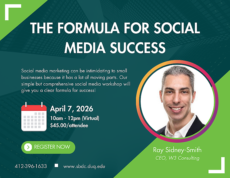 The Formula for Social Media Success (webinar)