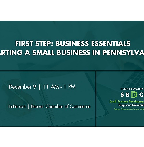 First Step Business Essentials (Beaver) (in-person)