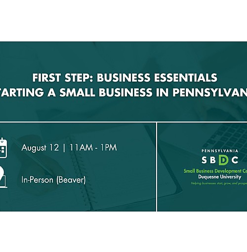 First Step Business Essentials (Beaver) (in-person)