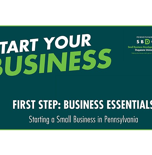 First Step Business Essentials (Enterprise) (in-person)