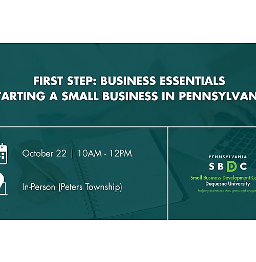 First Step: Business Essentials (Peters Township)
