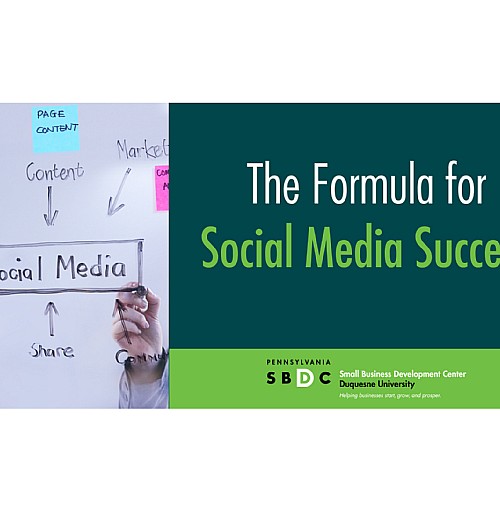 The Formula for Social Media Success (webinar)