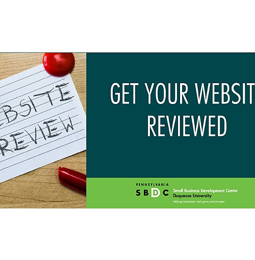 Get Your Website Reviewed (webinar)