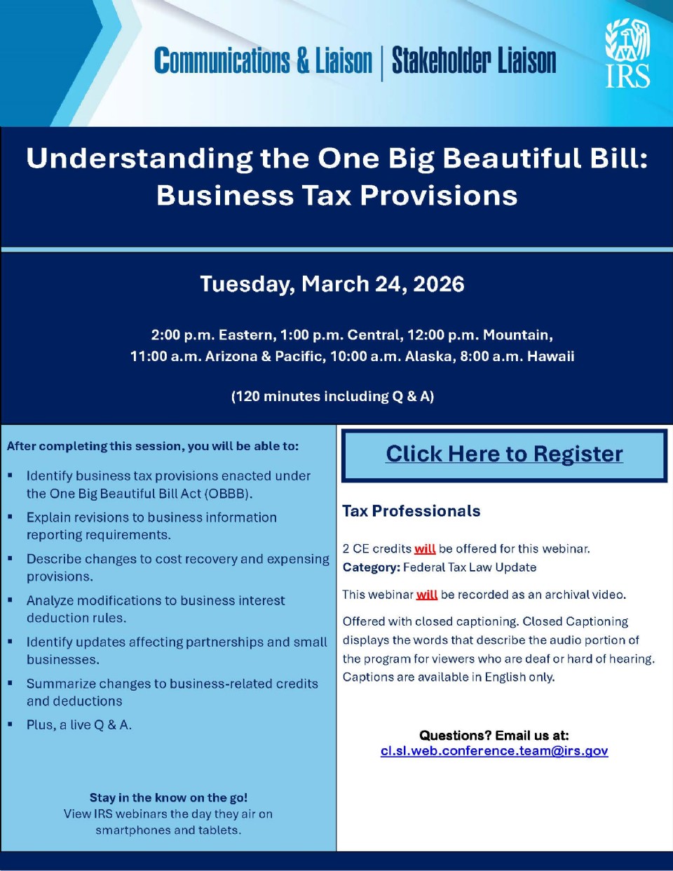 Understanding the One Big Beautiful Bill: Business Tax Provisions